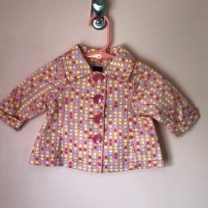 NWT Baby Gap newborn rain jacket